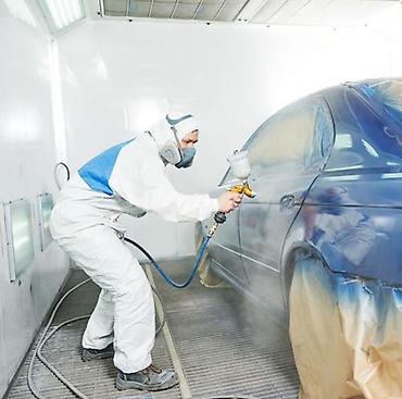 ско: Покраска автомобиля в профессиональной окрасочной камере - Полное и — 1