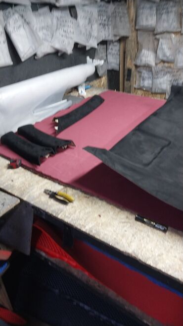 СТО, ремонт транспорта: Перетяжка потолков Используем проверенные материалы Алькантаро — 4