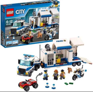 plastik konstruktorlar: Lego, Konstruktor 🔹️City Police Uşaq oyuncaqları 🔹️6 -12 yaş arası