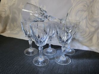 Čaše: Case nove kristal d'Argues Flamenco za zestoko pice iz 80ih — 7