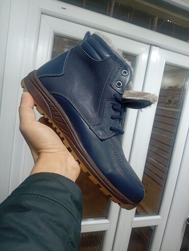 Ботинки: Мужские зимние ботинки - Материал верха: натуральная кожа (гладкая и — 1