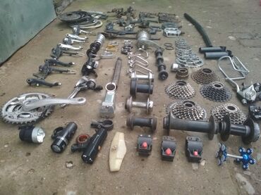 Велозапчасти: Продам! Велозапчасти Руль под тонкий вынос алюминиевый 2 штуки почти — 7