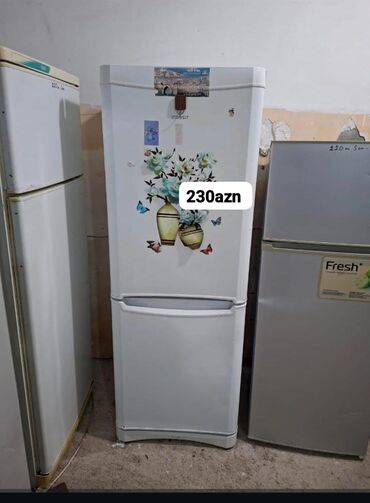mingecevir soyuducu: 2 qapılı Indesit Soyuducu Satılır, rəng - Ağ
