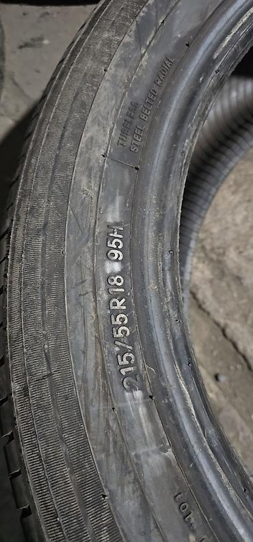 41 5: Шины 215 / 55 / R 18, Лето, Б/у, Пара, Легковые, Япония, Toyo — 4