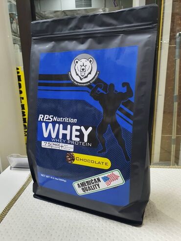 Спортивное питание: Whei protein от RPS nutrition 3 кг. 25 грамм белка на + витамины. Для