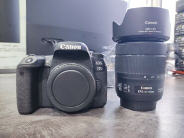 объектив canon: Фотоаппарат Canon 77d + объектив efs 18-135 с картой памяти и доп