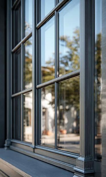 Алюминиевые окна на заказ: Алюминиевые и ПВХ окна с энергоэффективными стеклопакетами - Профиль — 2