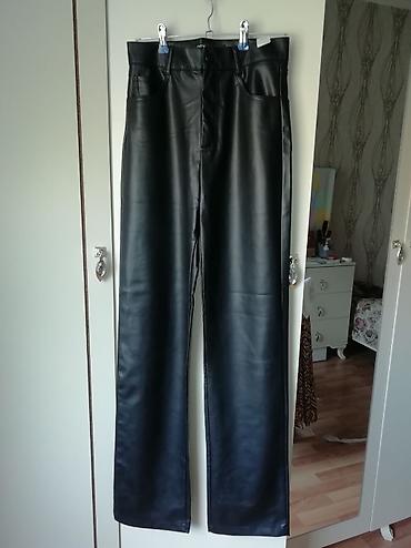 deri salvar: Şalvar, Zara, XS, rəng - Qara — 1