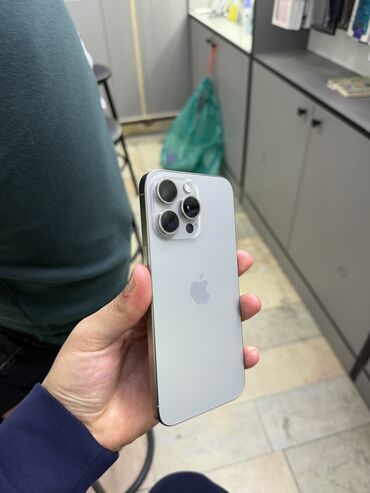 поко f5 про цена бишкек: IPhone 15 Pro Max, Б/у, 256 ГБ, Natural Titanium, 87 %