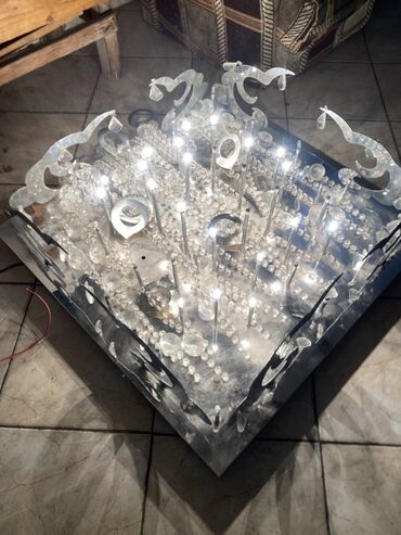 Çilçıraqlar: Çılçıraq, 10 və daha çox lampa, Xrustal