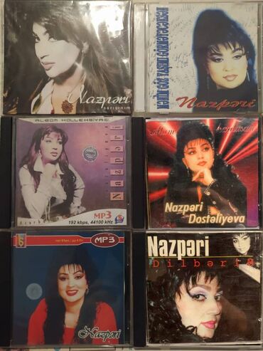 dvd diskleri: Nazpəri Dostəliyeva Audio diskləri bir 30 Manat