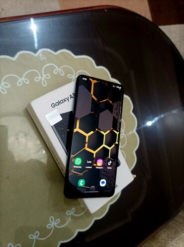 Samsung: Samsung Galaxy A32, 128 GB, rəng - Qara, Zəmanət, Sensor, Barmaq izi — 9