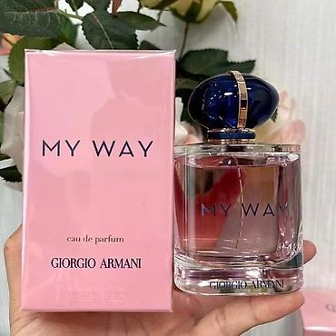 Armani MY WAY 90ml original baqli qutuda