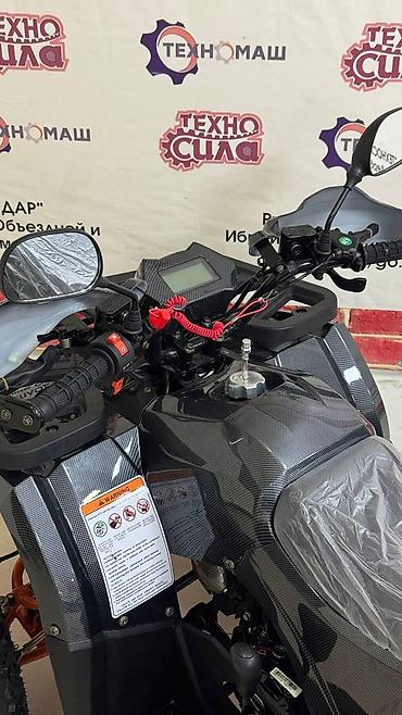 децкий квадроцикл: ATV 125 Carbon от компании ТЕХНОМАШ!!! — стильный подростковый — 10