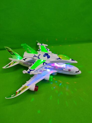 Игрушки: Самолёт игрушка музыкальная🛫 Комплектация товара: 2 самолёта как одно at lalafo.kg — 5 Игрушки: Самолёт игрушка музыкальная🛫 Комплектация товара: 2 самолёта как одно — 5