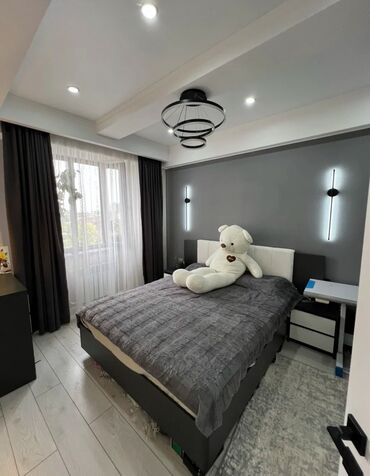 сдается квартира аламедин 1: 3 комнаты, 75 м², Элитка, 4 этаж, Евроремонт