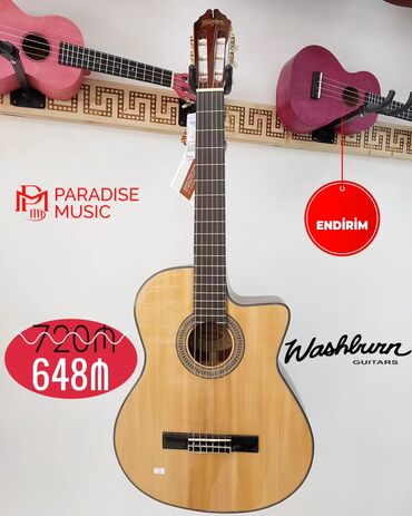 klassik gitara: Washburn klassi̇k gi̇tara

müxtəlif marka və modellər mövcuddur