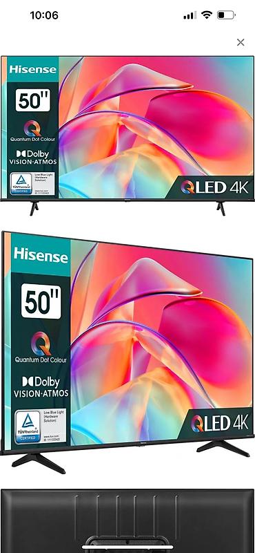 quantum: Hisense 50e7kq складские цены qled 4k smart tv vidaa hdr10+ — 6