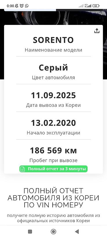 Kia: Kia Sorento: 2020 г., 2 л, Автомат, Дизель, Кроссовер — 15