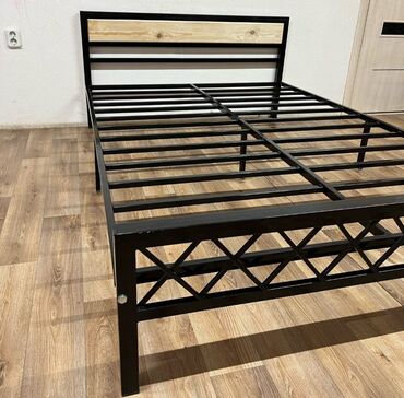 Двуспальные кровати: Двуспальная кровать, Новый, Без матраса, длина - 200 см — 5