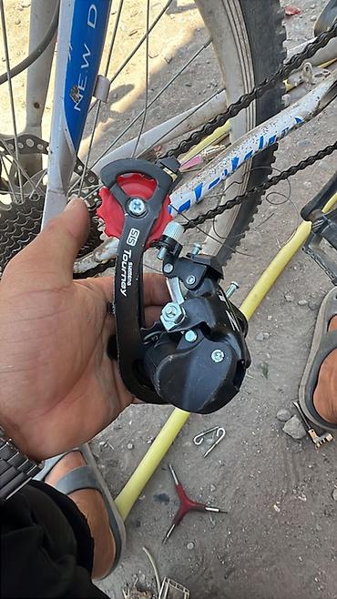 Велозапчасти: Задний переключатель скоростей Shimano Tourney (SIS) - Тип: задний — 1