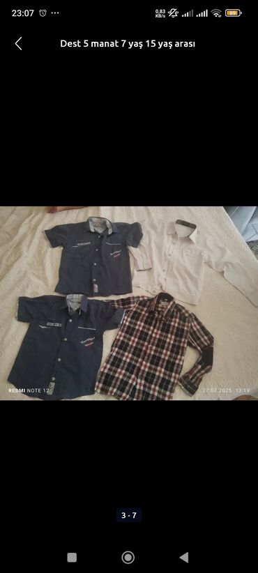 Köynək və bluzalar: Her bir şəkildəki hamısı bir yerdə 5 manata tek tekde verilir vp — 8