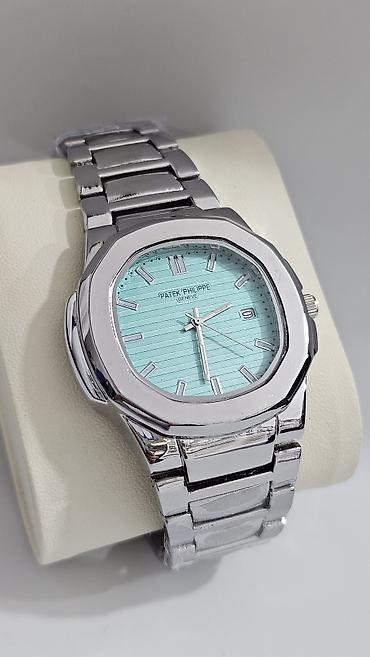 Aksesuarlar: Patek Philippe üslubunda paslanmayan poladdan qol saatı - Korpus və — 2