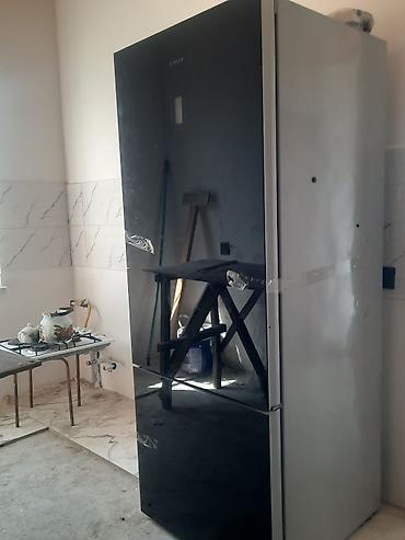 iqlim paneli: İşlənmiş 2 qapılı Bosch Soyuducu Satılır, rəng - Qara — 2