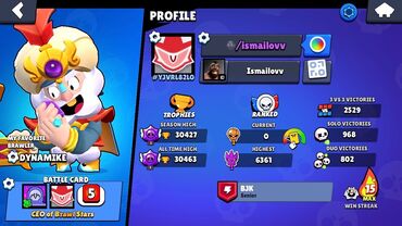 en ucuz oyun konsolları: Brawl stars hesabi 79 karakter 30700 kupa coxlu skinler var 6 dene
