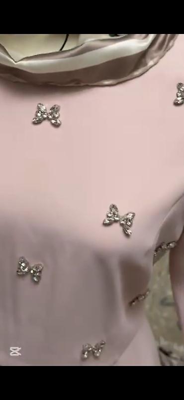 белая обувь: Нарядный комплект в нежно-пудровом оттенке для торжественных — 8
