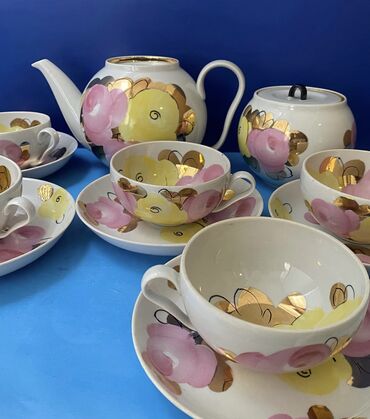 Çay dəstləri və servizlər: Çay dəsti, SSRİ — 6