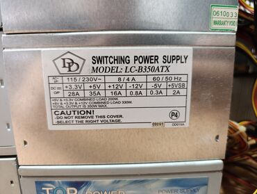 Блоки питания: Блок питания, Б/у, 300 Вт, 300 Вт — 8