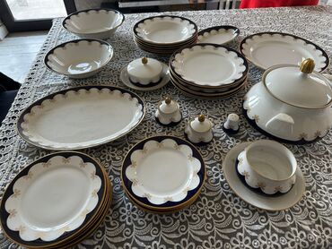 ləpə qabı: Обеденный сервиз. Кобальт.Новый