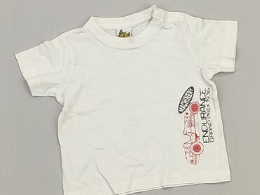 koszula biała dziecięca: Koszulka, 9-12 m, stan - Bardzo dobry