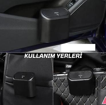 Аксессуары и тюнинг: Avtomobil üçün kompakt zibil qutusu - Material: möhkəm plastik - — 4