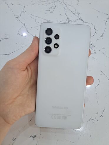samsung 5380: Samsung Galaxy A52, 128 ГБ, цвет - Белый, Отпечаток пальца