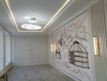 Штукатурка, шпаклевка: Декоративные молдинги, карнизы и оформление стен “под панели” — 10