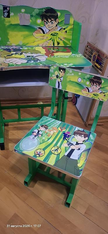 uşaq ucun stullu stol: Usaq ucun stol-stul.i,sekulde gorulduyu kimidi. Qubka Bob puzzle xalca — 6