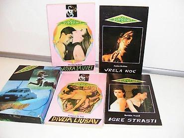 igrice za devojcice: Biblioteka Super hit ljubavni romani 1-4 komplet-DIVLJA LJUBAV, -IGRE — 1
