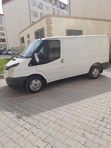 fort yük: Ford Transit yük furgonu - Korpus: qısa baza, ağ rəng, sürgülü yan — 3