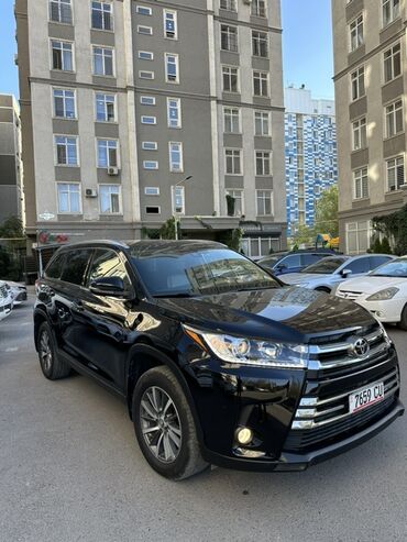 тайота хайландыр: Toyota Highlander xle черного цвета. Автомобиль оснащен стильными