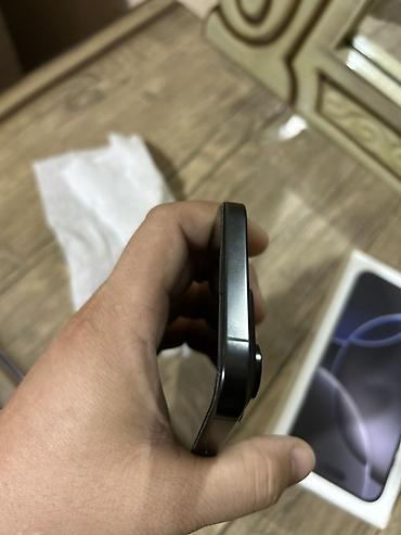 компьютеры новые: IPhone 16 Pro Max, Б/у, 256 ГБ, Черный, Коробка, 93 % — 10