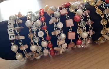 Narukvice: Narukvice Hand Made 150 vockice, 200 ime, 250 perlice Isporuka Slanje — 22