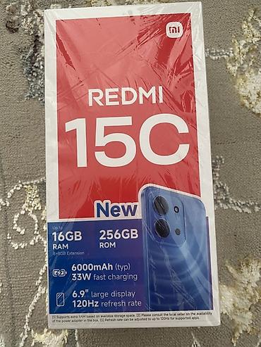 Мобильные телефоны и аксессуары: Смартфон Redmi 15C 256GB Жапжаны колдонулган эмес болгону пленкасы — 3