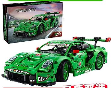 лего моторчик: 🔥Лего Technic «Porsche 911 GT3 R RC DIY Racing» - Набор для сборки — 3