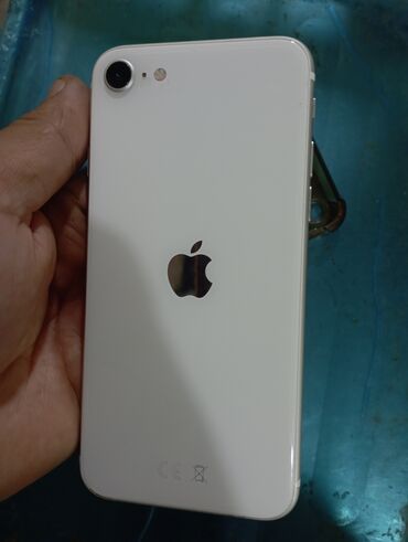 Apple iPhone: IPhone SE 2020, Б/у, 64 ГБ, Белый