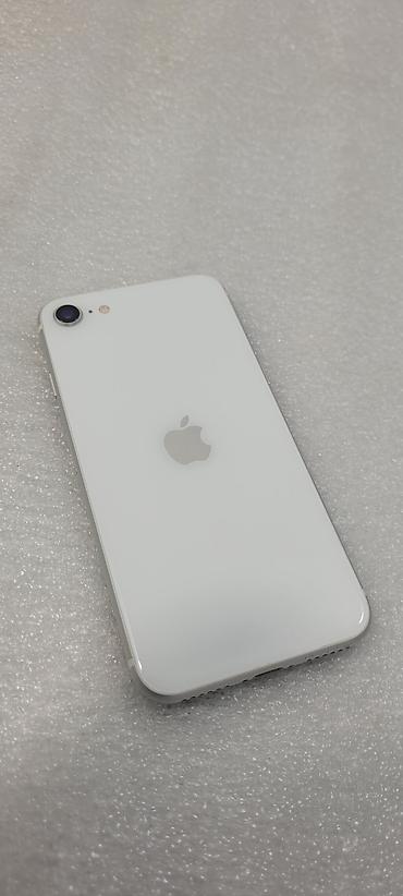 Apple iPhone: IPhone SE 2020, Б/у, 128 ГБ, Белый, 77 % — 12