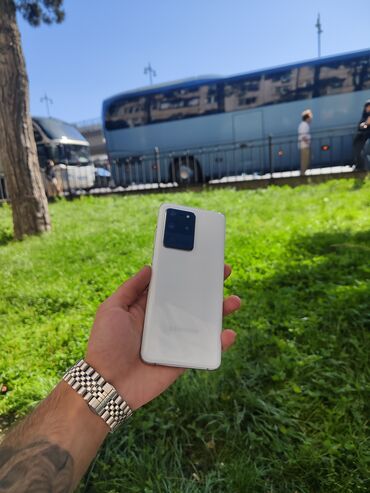 Samsung: Samsung Galaxy S20 Ultra, 128 GB, rəng - Ağ, Barmaq izi, Face ID