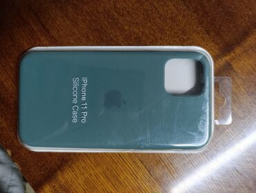 телефоны самсунг: Продам чехол на iPhone 11 Pro Silicone Case цвет зелёный не б/у в