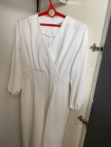 Повседневные платья: Подборка женских длинных платьев/абай: 1) Молочное платье с запашным — 1